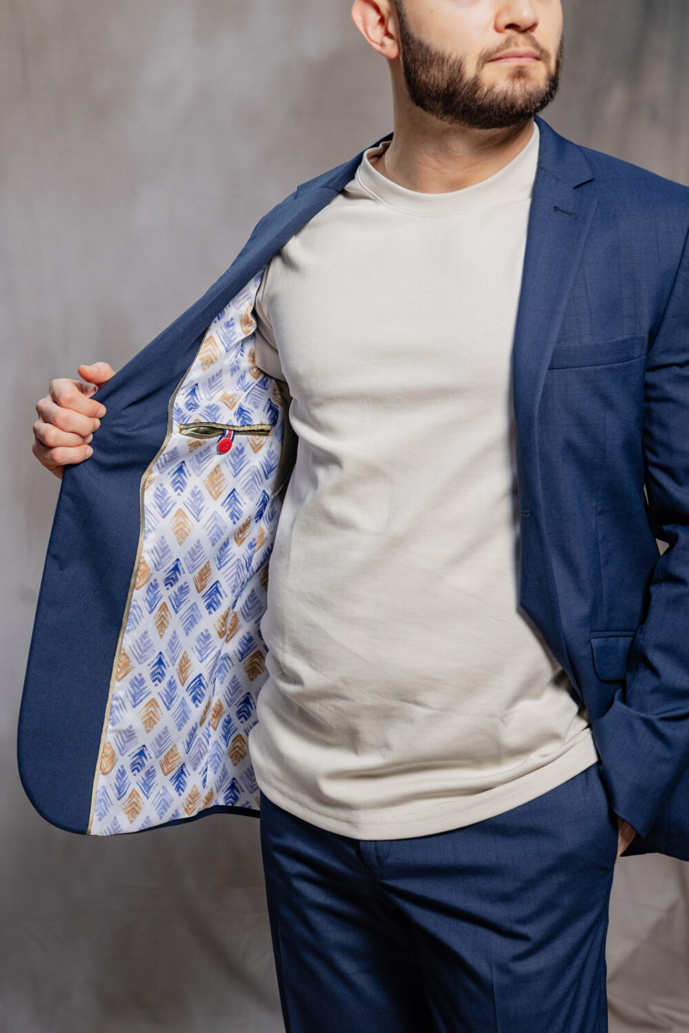 Traje kosta azul Ref S226A866 - Imagen 3