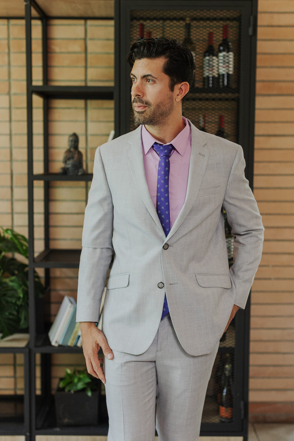 Traje kosta azul Ref S226A90311 - Imagen 2