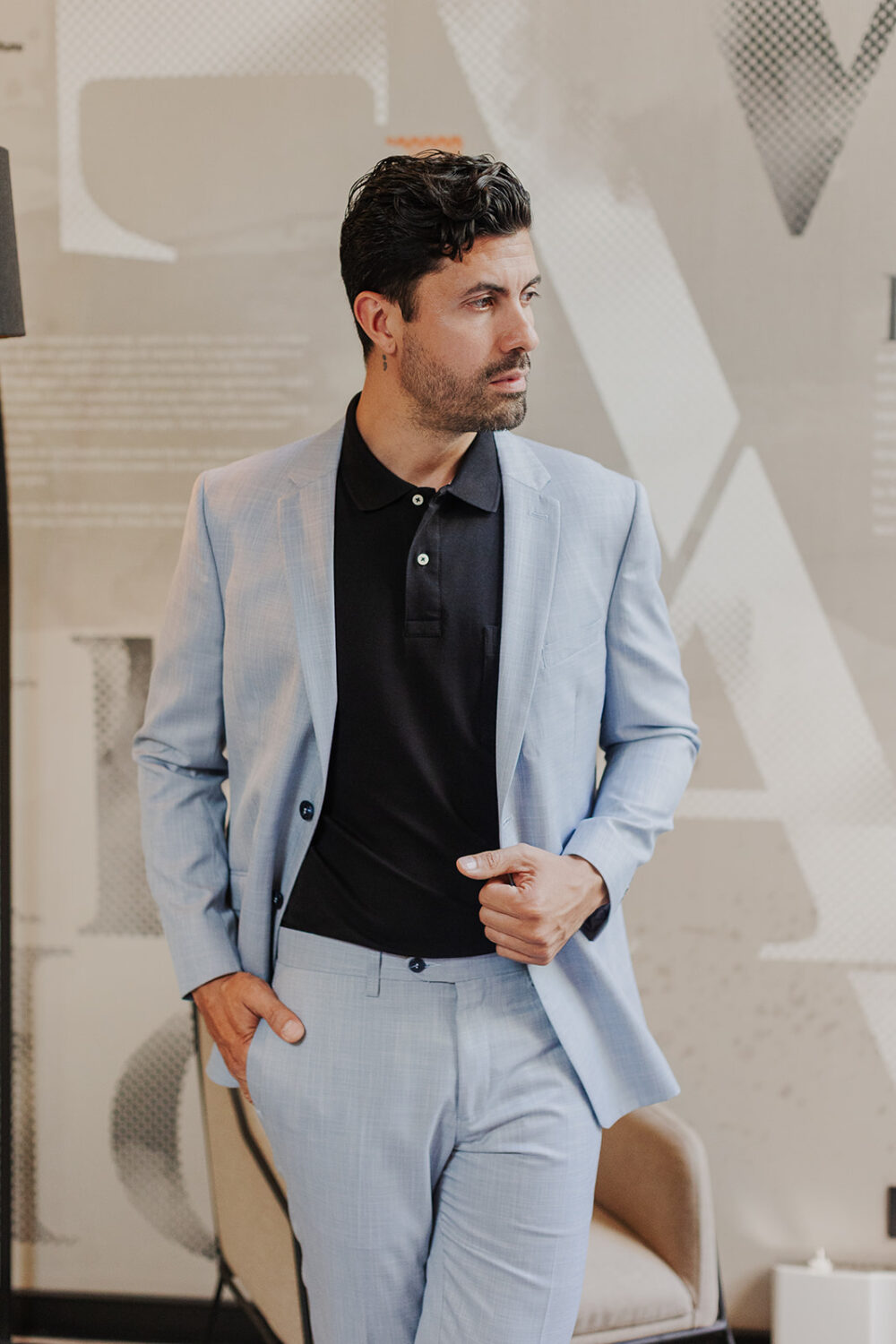Traje kosta Azul Ref S226A90411